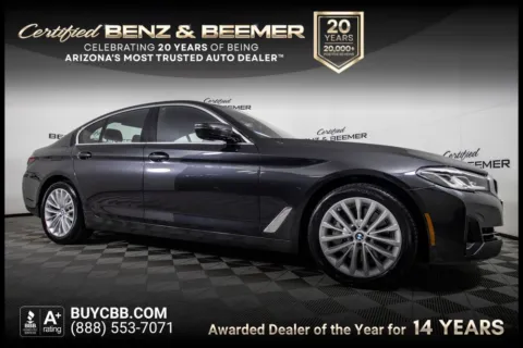 Gray 2023 BMW 5 Series 530i for sale in Scottsdale, AZ