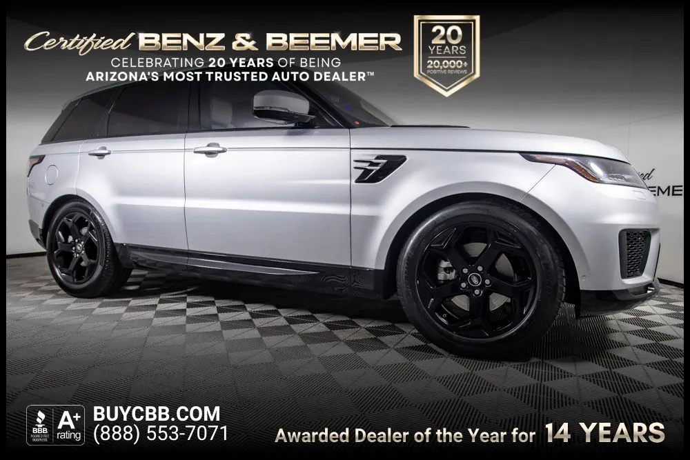 Silver 2020 Land Rover Range Rover Sport HSE Td6 for sale in Scottsdale, AZ