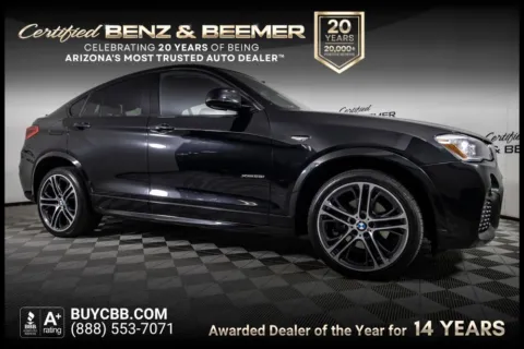 Black 2015 BMW X4 xDrive28i for sale in Scottsdale, AZ