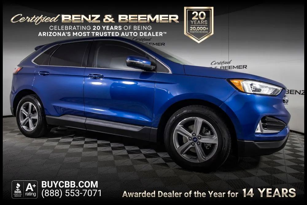 Blue 2020 Ford Edge SEL for sale in Scottsdale, AZ