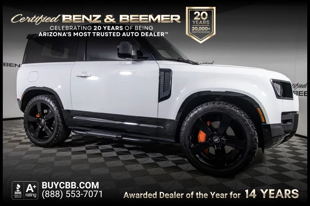 White 2022 Land Rover Defender 90 X-Dynamic HSE for sale in Scottsdale, AZ