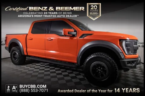 Orange 2023 Ford F-150 Raptor for sale in Scottsdale, AZ