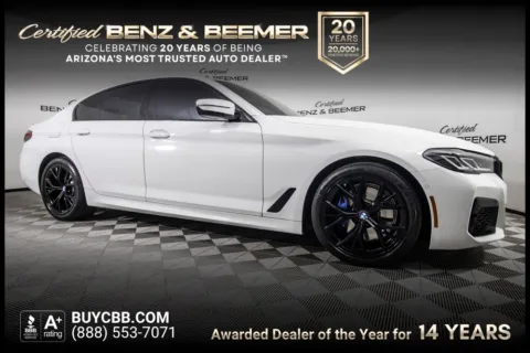 White 2023 BMW 5 Series 530i for sale in Scottsdale, AZ
