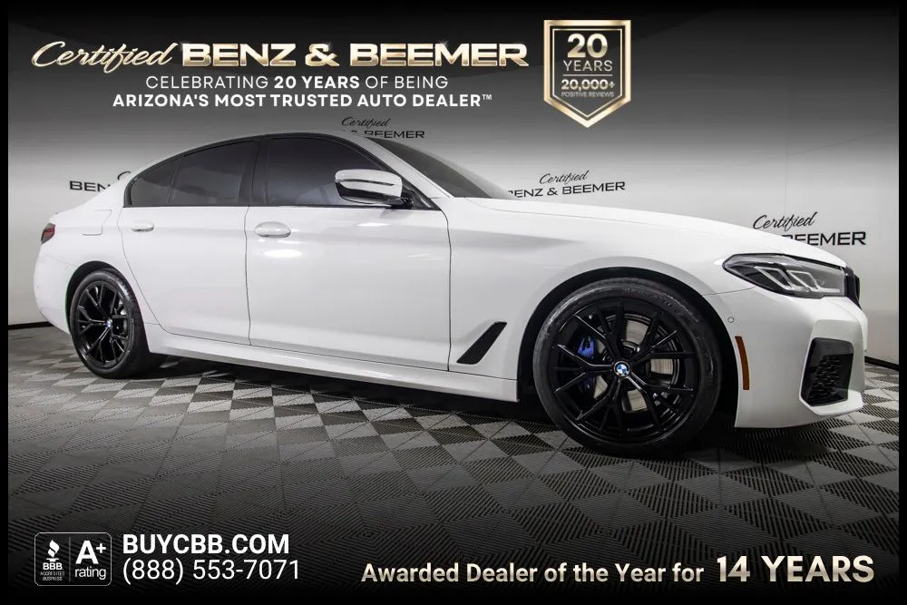 White 2023 BMW 5 Series 530i for sale in Scottsdale, AZ