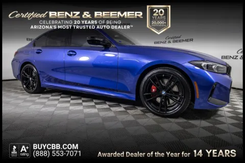 Blue 2023 BMW 3 Series 330i for sale in Scottsdale, AZ