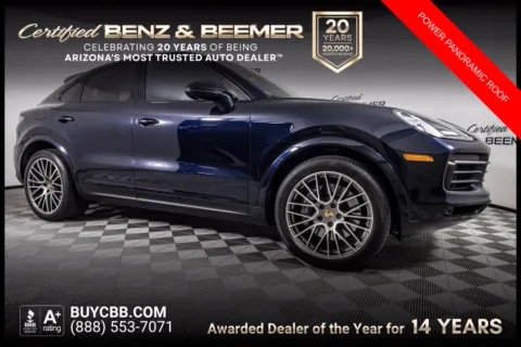 Blue 2023 Porsche Cayenne Coupe for sale in Scottsdale, AZ
