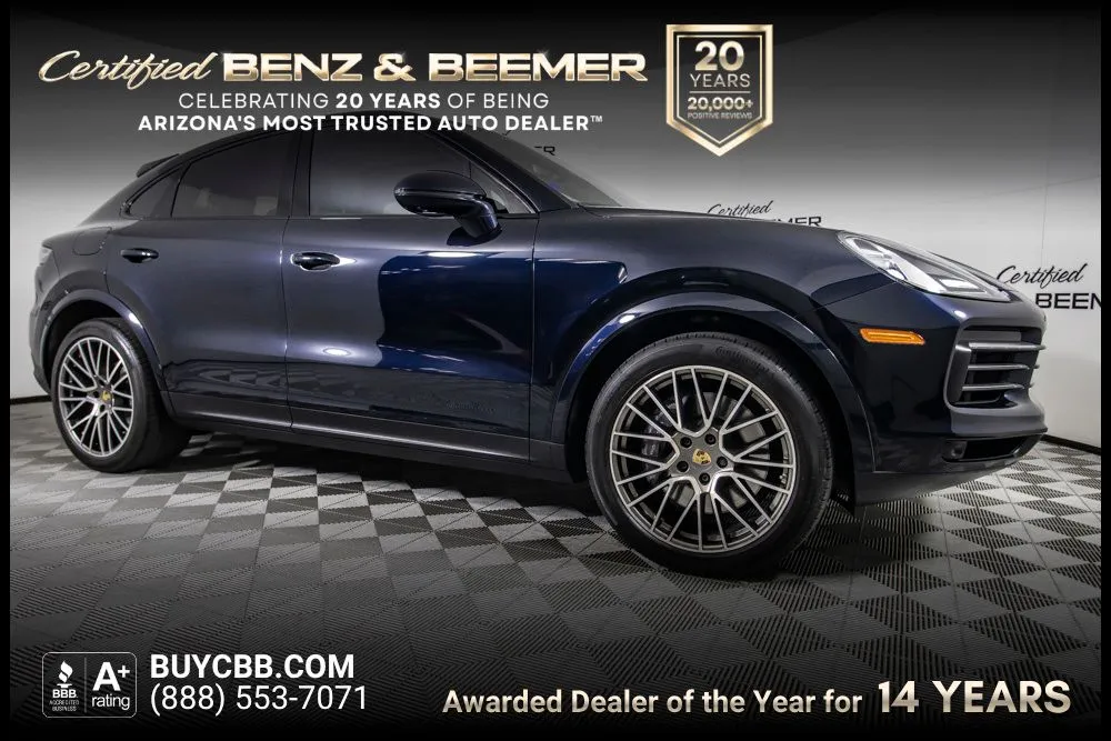 Blue 2023 Porsche Cayenne Coupe for sale in Scottsdale, AZ