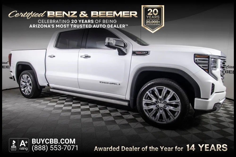 White 2023 GMC Sierra 1500 Denali for sale in Scottsdale, AZ