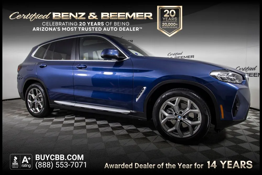Blue 2023 BMW X3 sDrive30i for sale in Scottsdale, AZ