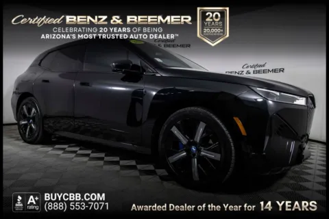 Black 2023 BMW iX xDrive50 for sale in Scottsdale, AZ