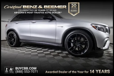 Silver 2019 Mercedes-Benz GLC 63 AMG for sale in Scottsdale, AZ