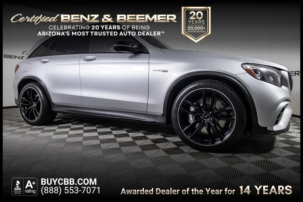 Silver 2019 Mercedes-Benz GLC 63 AMG for sale in Scottsdale, AZ
