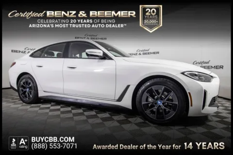 White 2023 BMW i4 eDrive35 for sale in Scottsdale, AZ