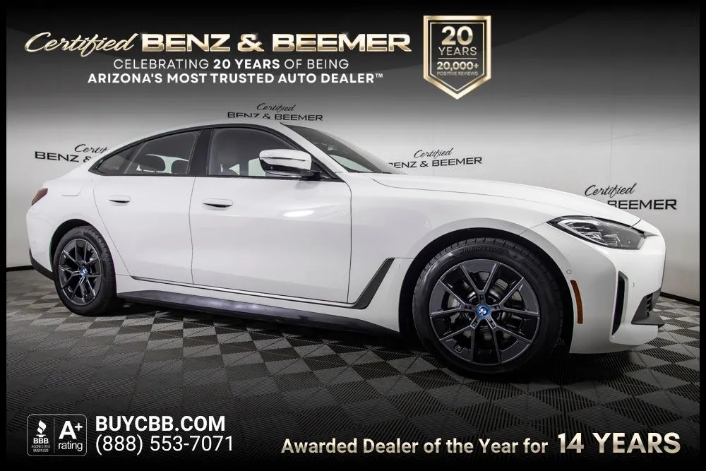 White 2023 BMW i4 eDrive35 for sale in Scottsdale, AZ