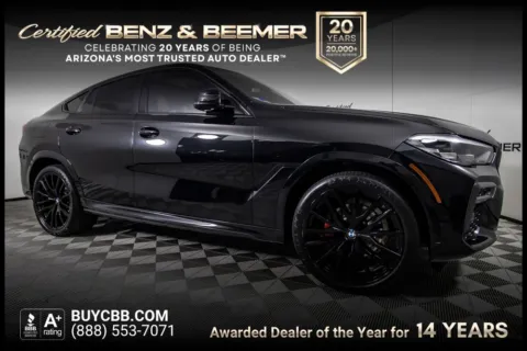 Black 2023 BMW X6 xDrive40i for sale in Scottsdale, AZ
