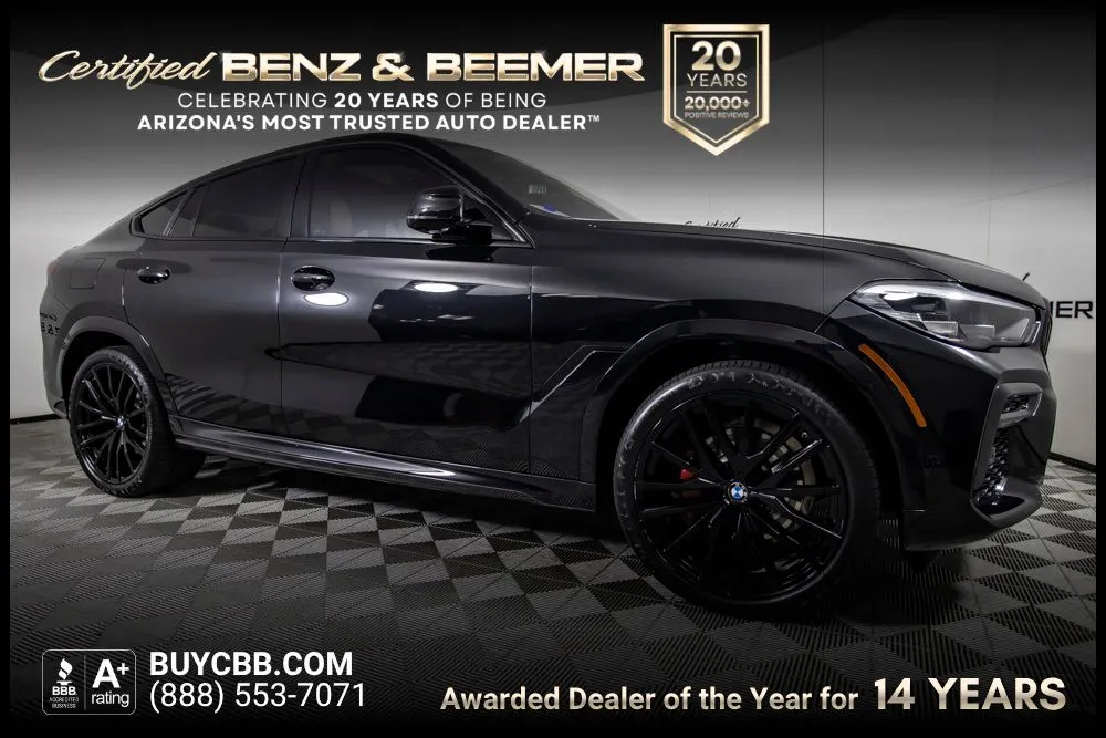 Black 2023 BMW X6 xDrive40i for sale in Scottsdale, AZ