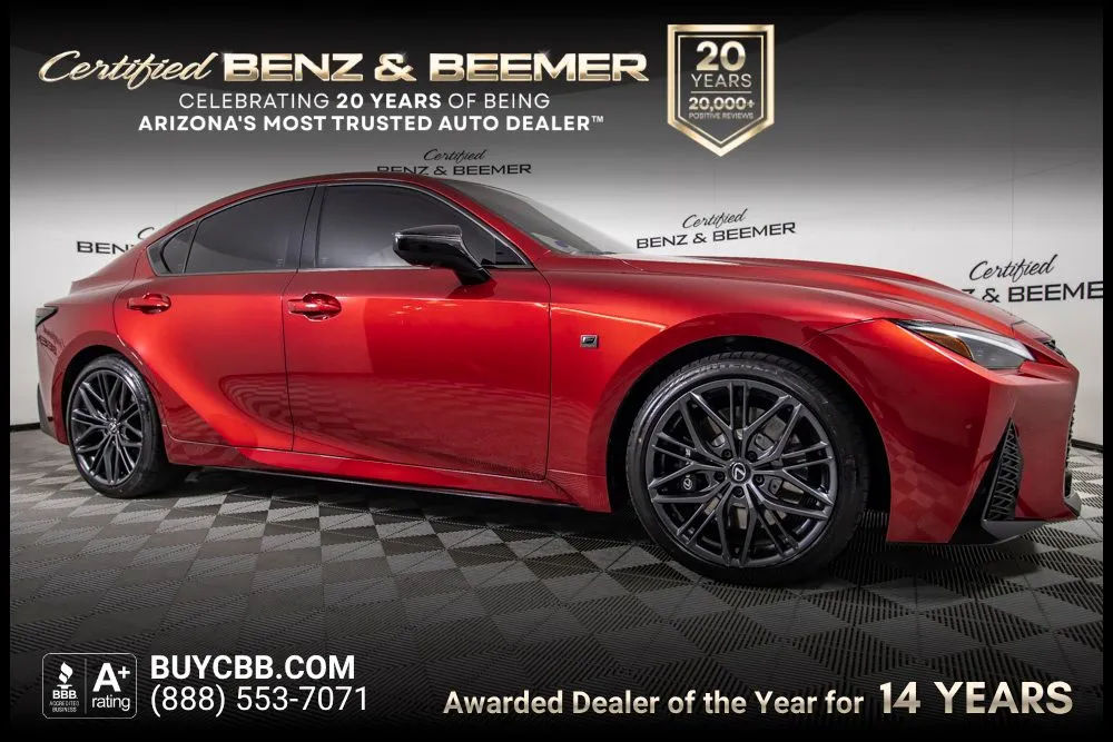 Red 2025 Lexus IS 500 F SPORT Performance for sale in Scottsdale, AZ