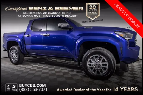 Blue 2025 Toyota Tacoma Hybrid Limited for sale in Scottsdale, AZ