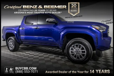 Blue 2025 Toyota Tacoma Hybrid Limited for sale in Scottsdale, AZ