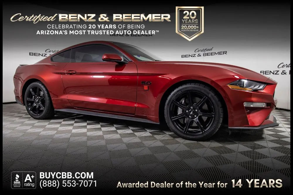 Red 2020 Ford Mustang GT for sale in Scottsdale, AZ