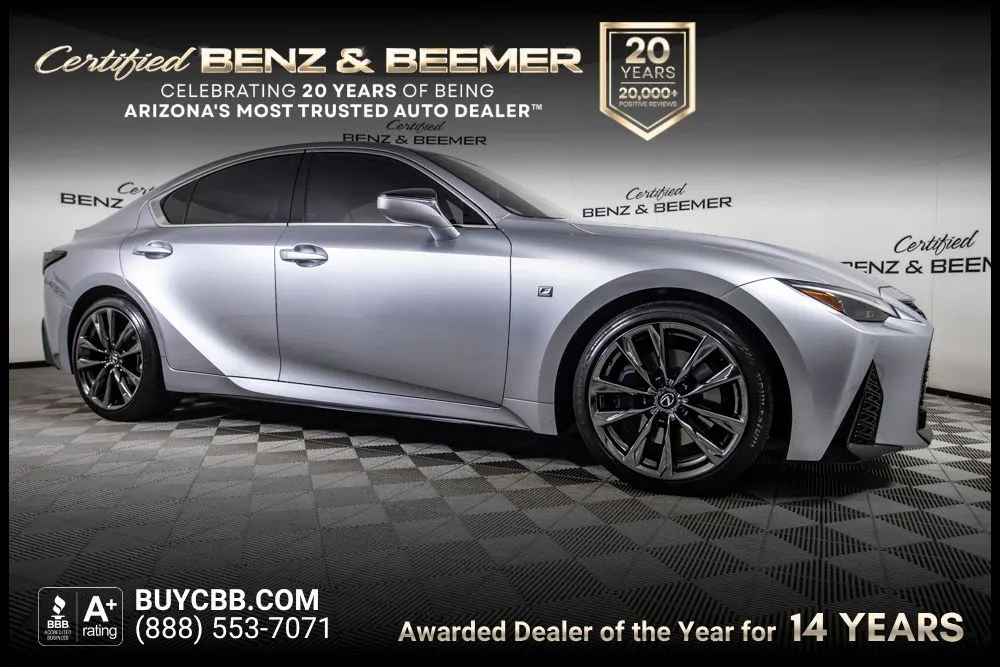 Silver 2024 Lexus IS 350 F SPORT for sale in Scottsdale, AZ