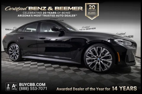 Black 2023 BMW 4 Series 430i Gran Coupe for sale in Scottsdale, AZ