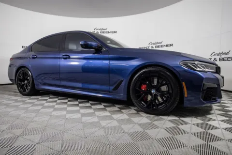 Another view of 2022 BMW 5 Series M550i xDrive for sale in Scottsdale, AZ at Certified Benz & Beemer
