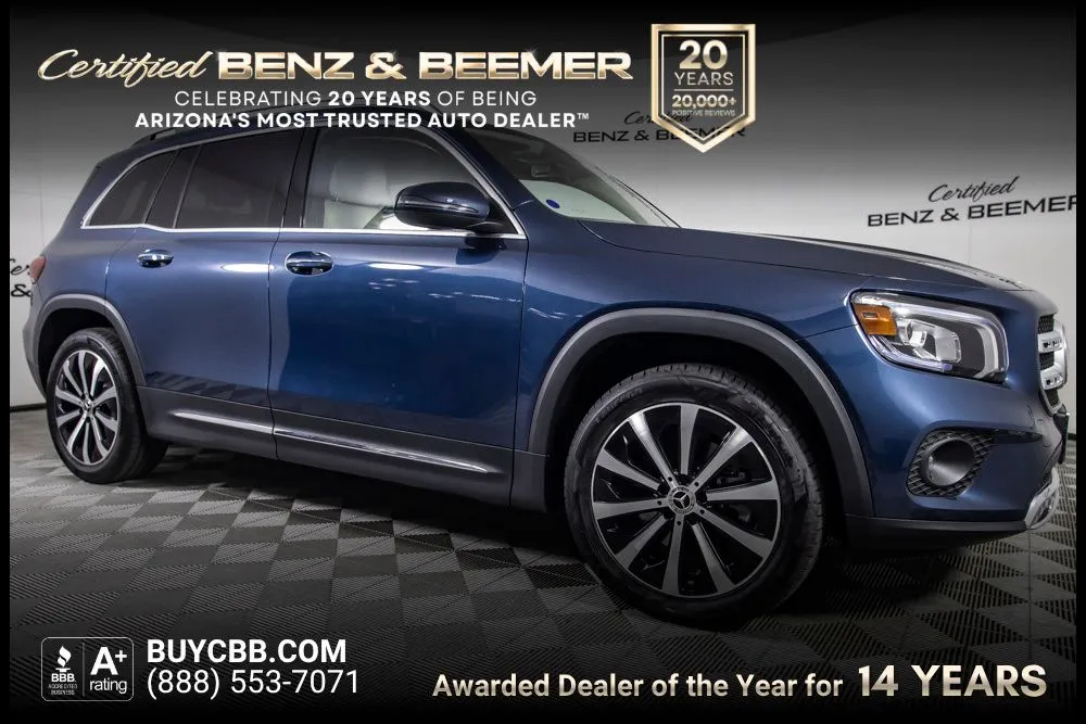 Blue 2022 Mercedes-Benz GLB 250 for sale in Scottsdale, AZ