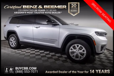 Silver 2023 Jeep Grand Cherokee L Limited for sale in Scottsdale, AZ