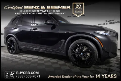 Black 2024 BMW X5 xDrive40i for sale in Scottsdale, AZ