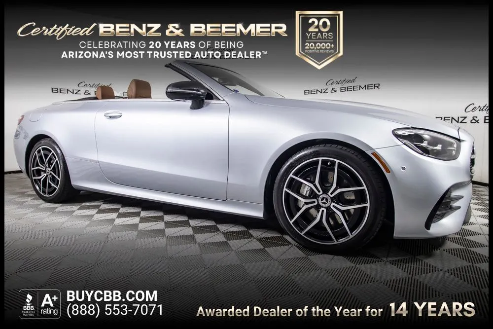 Silver 2023 Mercedes-Benz E-Class E 450 for sale in Scottsdale, AZ