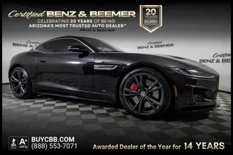 Black 2024 Jaguar F-TYPE P575 R75 for sale in Scottsdale, AZ