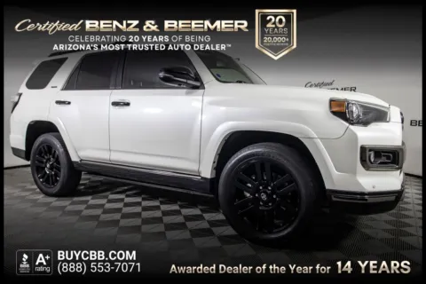 White 2019 Toyota 4Runner Limited Nightshade for sale in Scottsdale, AZ