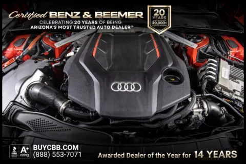 Red 2022 Audi S5 3.0T Prestige for sale in Scottsdale, AZ