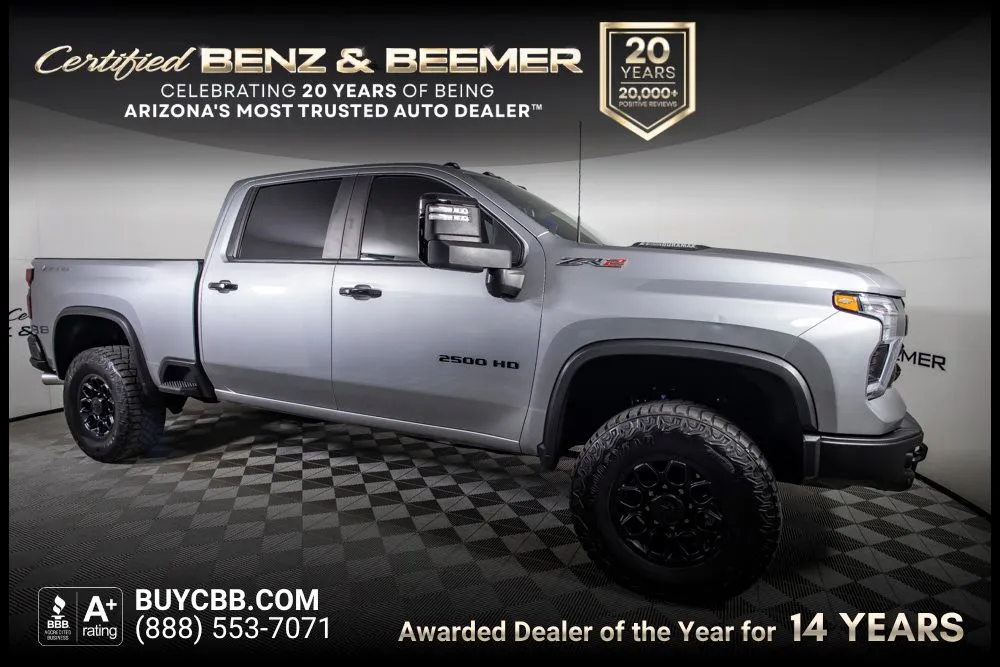 Gray 2025 Chevrolet Silverado 2500 HD ZR2 for sale in Scottsdale, AZ