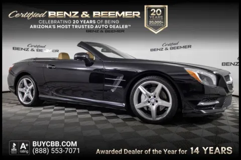 Black 2013 Mercedes-Benz SL-Class SL 550 for sale in Scottsdale, AZ
