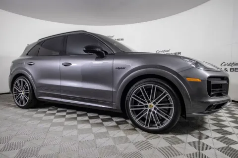Another view of 2021 Porsche Cayenne E-Hybrid Turbo S for sale in Scottsdale, AZ at Certified Benz & Beemer