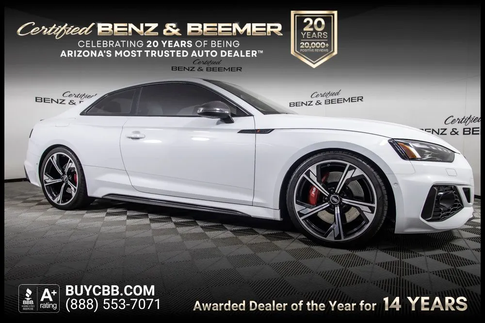 White 2021 Audi RS 5 2.9T for sale in Scottsdale, AZ
