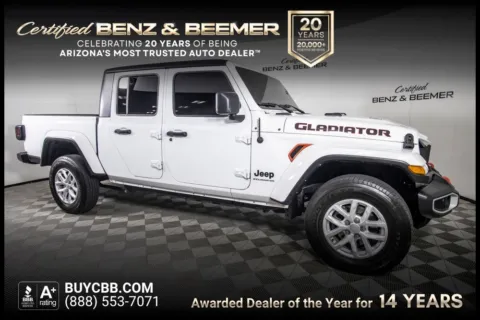 White 2023 Jeep Gladiator Sport S for sale in Scottsdale, AZ
