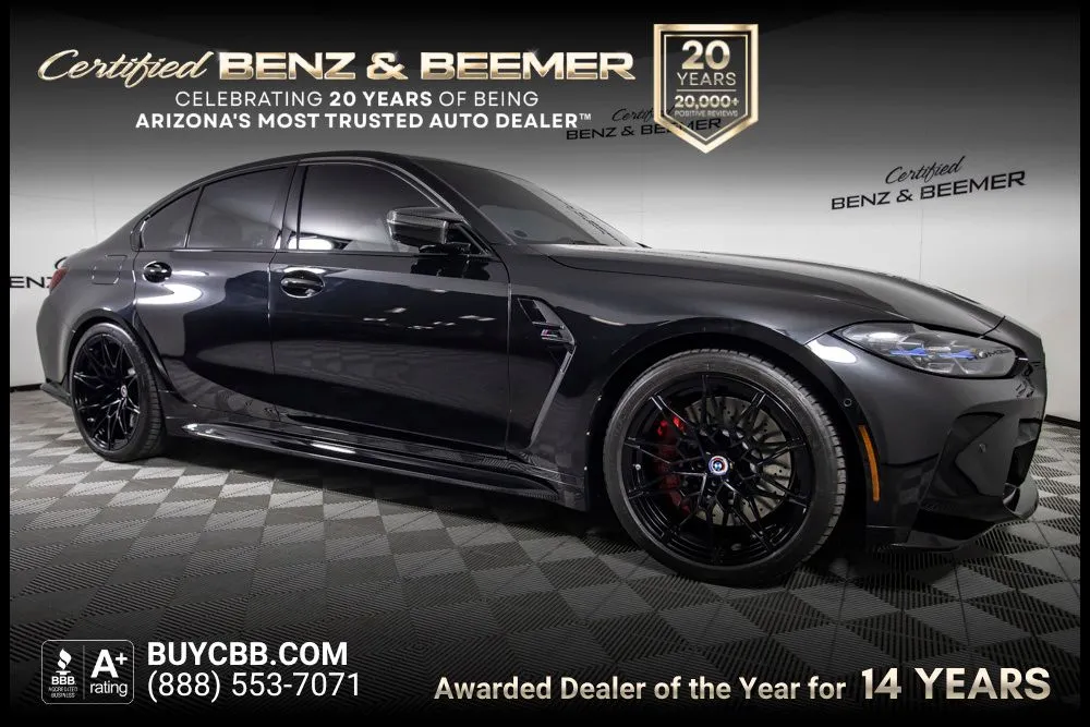 Black 2022 BMW M3 Competition for sale in Scottsdale, AZ