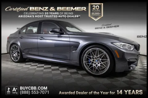Gray 2016 BMW M3 Competition for sale in Scottsdale, AZ