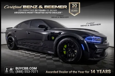 Black 2022 Dodge Charger SRT Hellcat Redeye Widebody for sale in Scottsdale, AZ