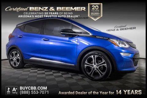 Blue 2019 Chevrolet Bolt EV Premier for sale in Scottsdale, AZ