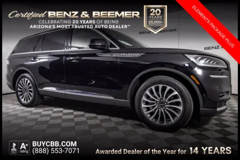 Black 2023 Lincoln Aviator Reserve for sale in Scottsdale, AZ