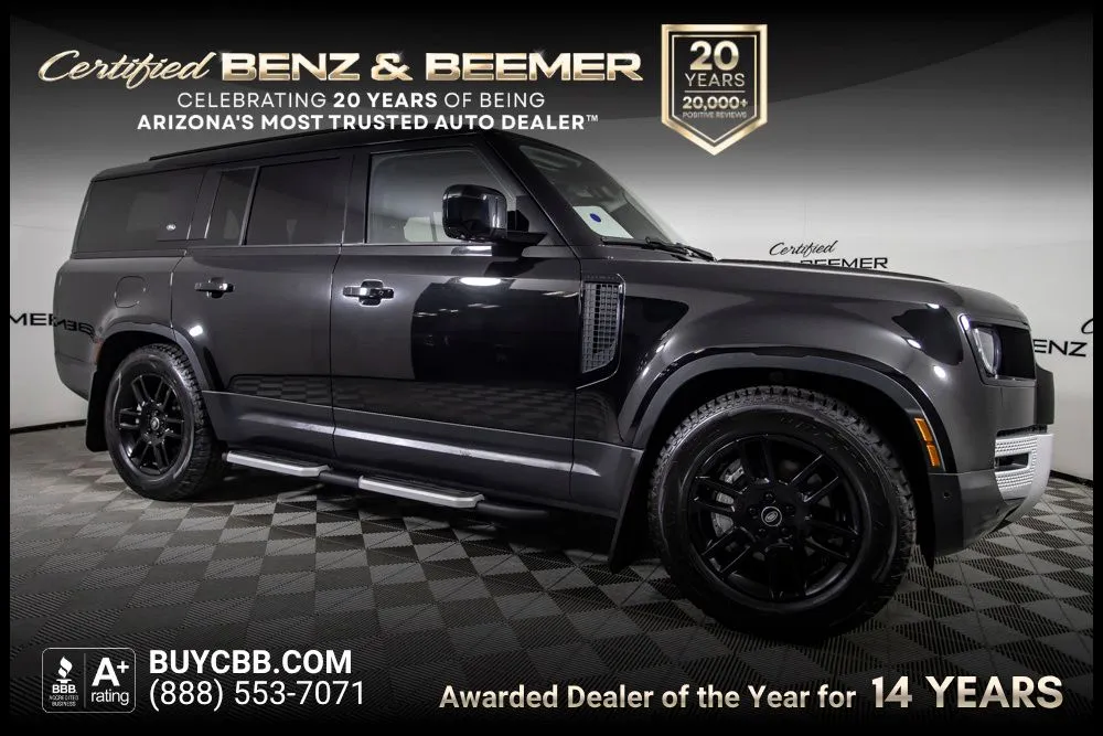 Black 2024 Land Rover Defender 130 S for sale in Scottsdale, AZ