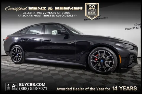 Black 2023 BMW i4 eDrive40 for sale in Scottsdale, AZ