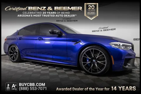 Blue 2019 BMW M5 Competition for sale in Scottsdale, AZ
