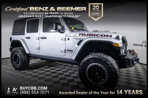 Silver 2023 Jeep Wrangler Rubicon for sale in Scottsdale, AZ