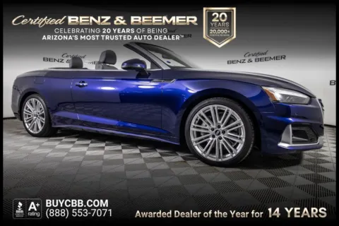Blue 2022 Audi A5 45 Premium Plus for sale in Scottsdale, AZ