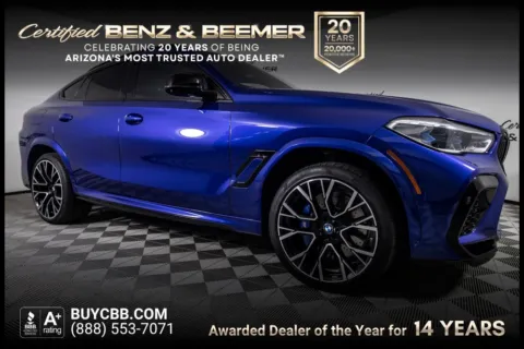 Blue 2020 BMW X6 M Competition for sale in Scottsdale, AZ